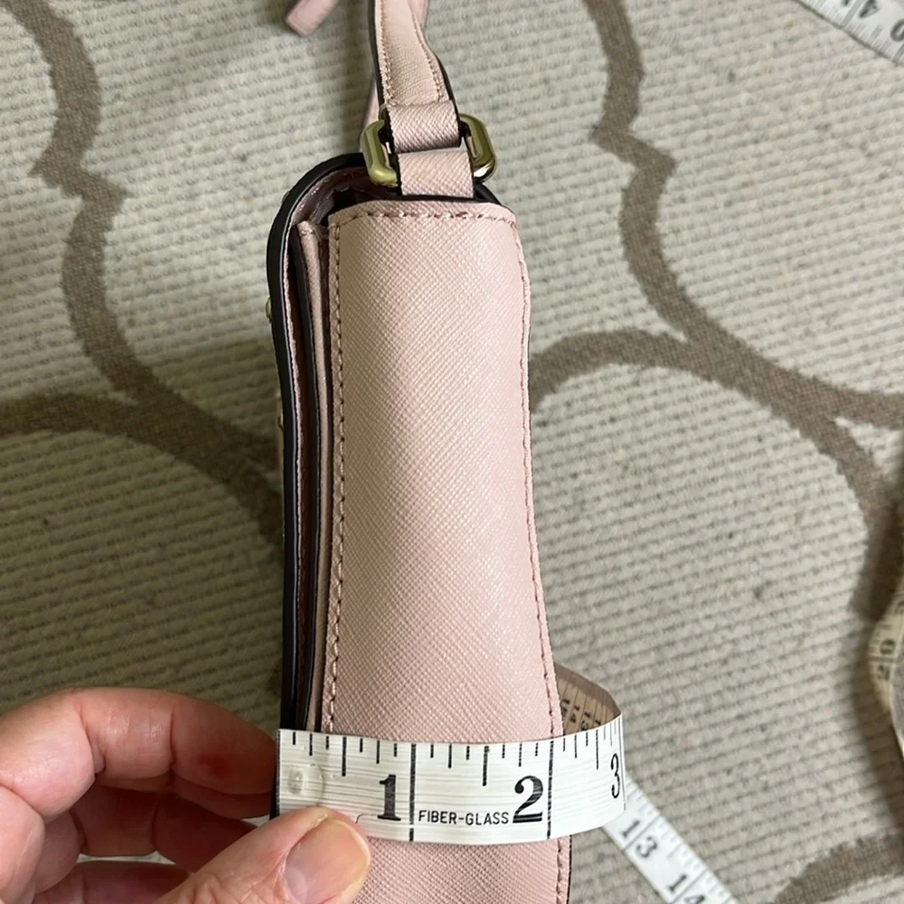 Kate Spade Laurel Way Jeweled Large Carsen Warm Vellum Crossbody bag